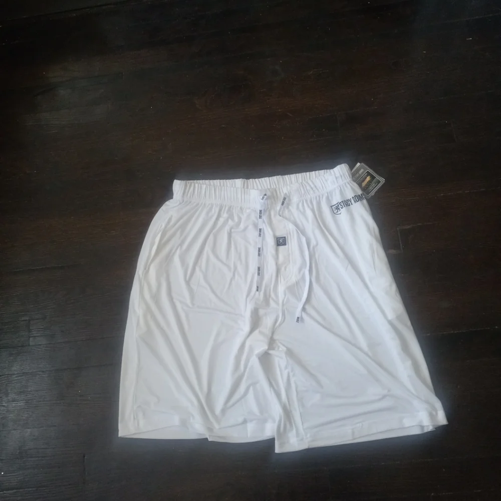 Stacy Adams Moisture Wicking Lounge Pants Color White Mens Size XL Indoor Cozy.